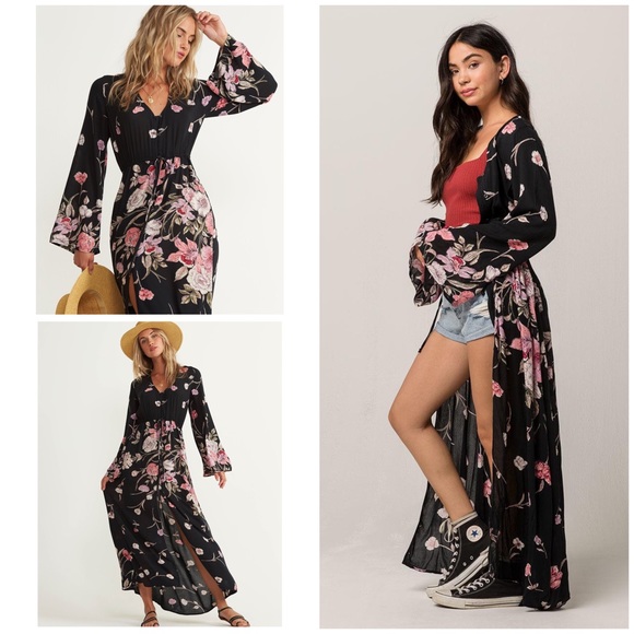 billabong desi kimono dress